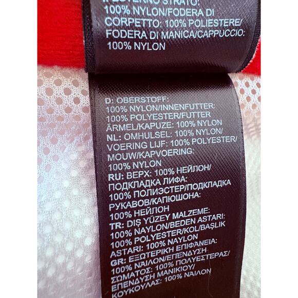 The North Face Pink Hyvent Jacket Hooded Waterproof Wind Protection Size M - Picture 11 of 11